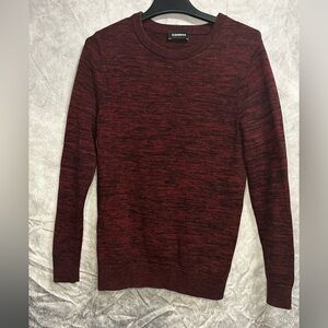 Express‎ sweater men’s burgundy red size knitted medium